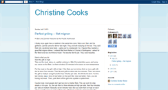 Desktop Screenshot of christineiscooking.blogspot.com