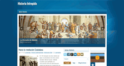 Desktop Screenshot of historiaintrepida.blogspot.com