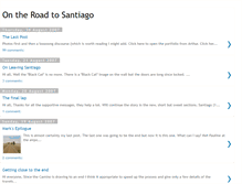 Tablet Screenshot of ontheroadtosantiago.blogspot.com