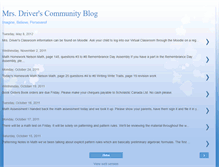 Tablet Screenshot of drivergrade6.blogspot.com