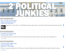 Tablet Screenshot of 2politicaljunkies.blogspot.com