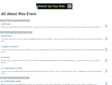 Tablet Screenshot of aboutmissevans.blogspot.com