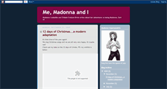 Desktop Screenshot of madonna-sortof.blogspot.com