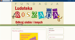 Desktop Screenshot of ludotekaroszadapl.blogspot.com