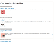 Tablet Screenshot of chermonsieurlepresident.blogspot.com