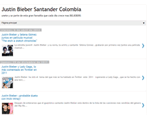 Tablet Screenshot of justinbiebersantandercolombia.blogspot.com