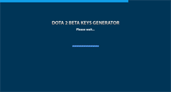 Desktop Screenshot of dota2betakeysgen.blogspot.com