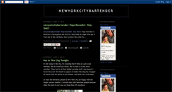 Desktop Screenshot of newyorkcitybartender.blogspot.com