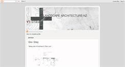 Desktop Screenshot of landscapearchitecturenz.blogspot.com