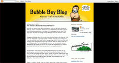 Desktop Screenshot of bubbleboyblog.blogspot.com