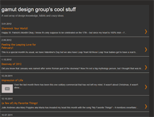 Tablet Screenshot of gamutdesigngroup.blogspot.com