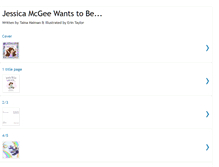 Tablet Screenshot of jessicamcgee.blogspot.com