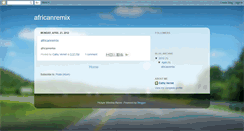 Desktop Screenshot of africanremix.blogspot.com