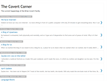 Tablet Screenshot of covertcorner.blogspot.com