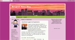 Desktop Screenshot of bangkok-reisen.blogspot.com