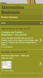 Mobile Screenshot of matematicaracionais.blogspot.com