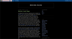 Desktop Screenshot of boxingfans.blogspot.com