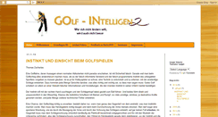 Desktop Screenshot of golf-intelligenz.blogspot.com