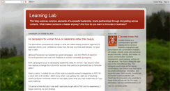 Desktop Screenshot of learninglaboratory.blogspot.com