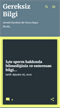 Mobile Screenshot of gereksizbilgi.blogspot.com