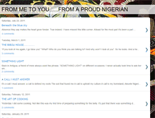 Tablet Screenshot of frommetoyoufromaproudnigerian.blogspot.com