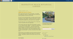 Desktop Screenshot of manhattan-beach-botanical-garden.blogspot.com