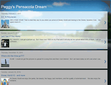 Tablet Screenshot of peggypensacoladream.blogspot.com