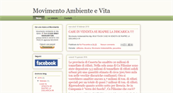 Desktop Screenshot of movimentoambientevita.blogspot.com