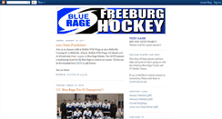 Desktop Screenshot of blueragehockey.blogspot.com