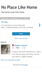 Mobile Screenshot of nohomeformyblog.blogspot.com