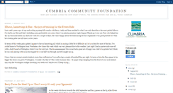 Desktop Screenshot of cumbriafoundation.blogspot.com