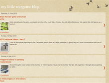 Tablet Screenshot of mylittlewargameblog.blogspot.com