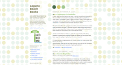 Desktop Screenshot of lagunabeachbooks.blogspot.com