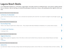 Tablet Screenshot of lagunabeachbooks.blogspot.com