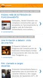 Mobile Screenshot of extensionuniversitaria.blogspot.com