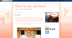 Desktop Screenshot of dimedesigndecor.blogspot.com