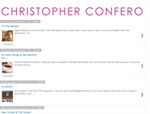 Tablet Screenshot of christopherconfero.blogspot.com