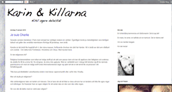 Desktop Screenshot of karinochkillarna.blogspot.com