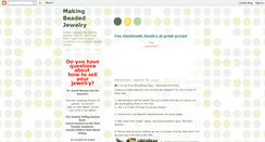 Desktop Screenshot of howtojewelrymaking.blogspot.com