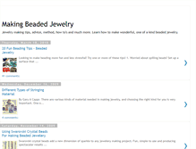 Tablet Screenshot of howtojewelrymaking.blogspot.com