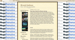 Desktop Screenshot of bivwak.blogspot.com