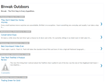 Tablet Screenshot of bivwak.blogspot.com