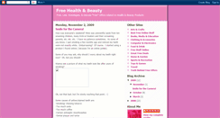 Desktop Screenshot of freebeautyoffer.blogspot.com