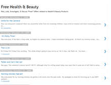 Tablet Screenshot of freebeautyoffer.blogspot.com