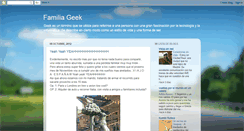 Desktop Screenshot of familiageek.blogspot.com