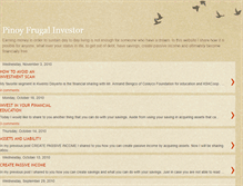 Tablet Screenshot of pinoyfrugalinvestor.blogspot.com