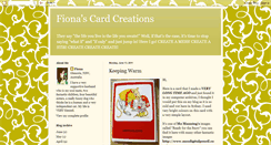 Desktop Screenshot of fionascardcreations.blogspot.com