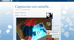 Desktop Screenshot of cappuccinoconcannella.blogspot.com