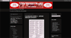 Desktop Screenshot of blogrugbyteramo.blogspot.com
