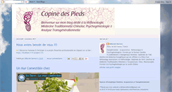 Desktop Screenshot of copinedespieds.blogspot.com